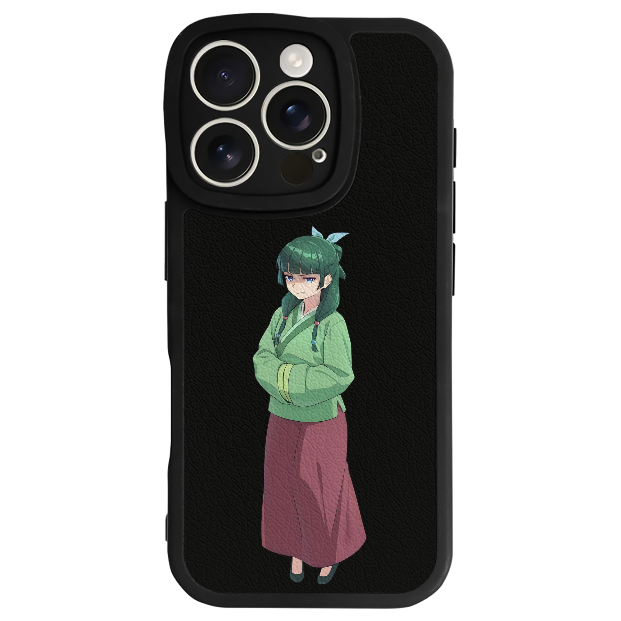 薬屋のひとりごと The Apothecary Diaries 【iPhone 16シリーズ対応】シリコンスマホケース（レザー調） 材質：シリコン